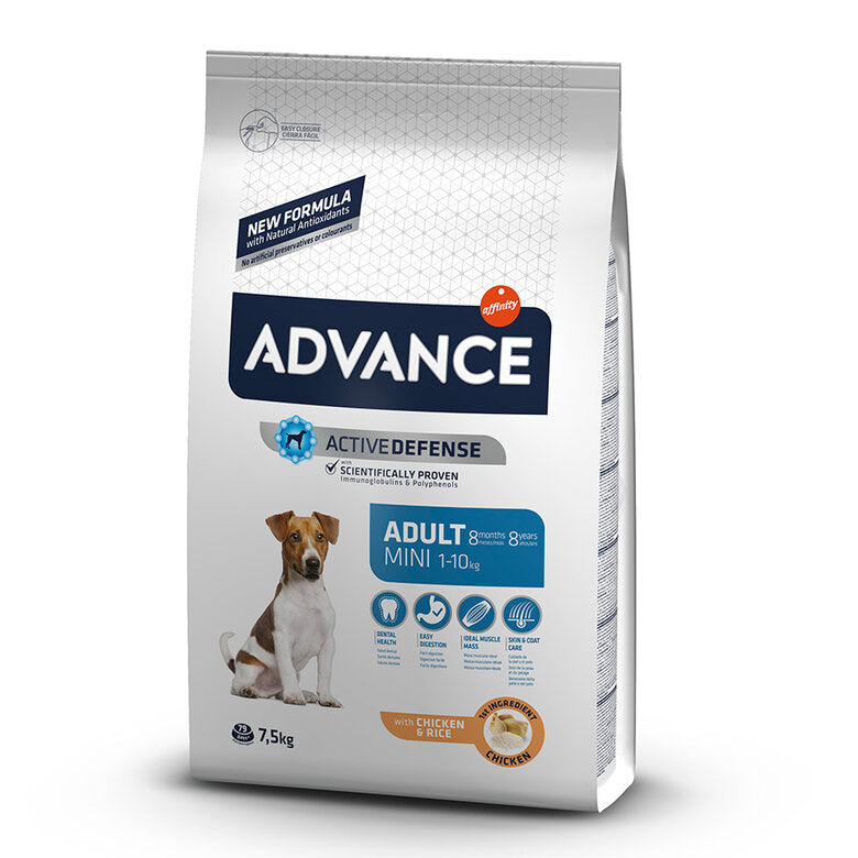 Ração Advance Cão "ADULT MINI" FRANGO