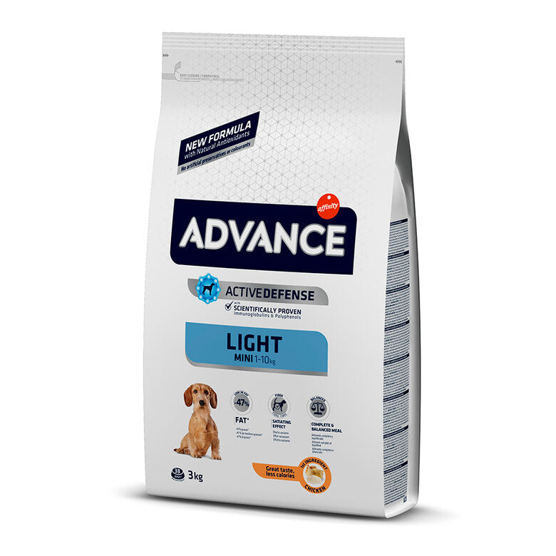 Ração Advance Cão "MINI LIGHT" FRANGO