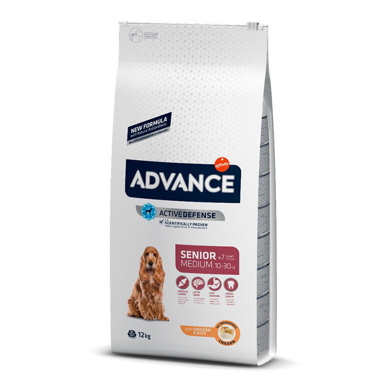 Ração Advance Cão adulto "MEDIUM SENIOR" FRANGO