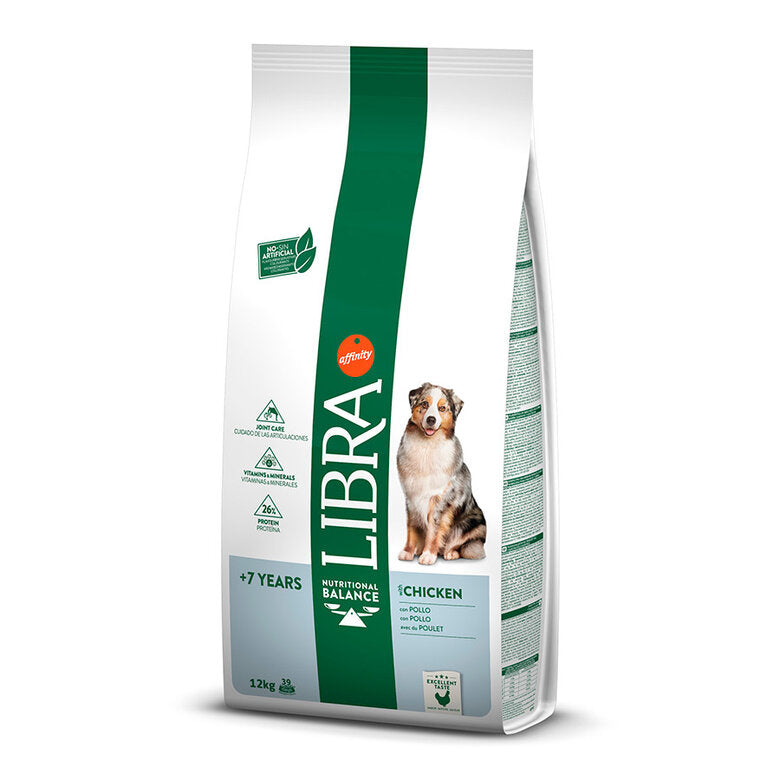 Libra Cão SENIOR (+7anos) FRANGO 12KG
