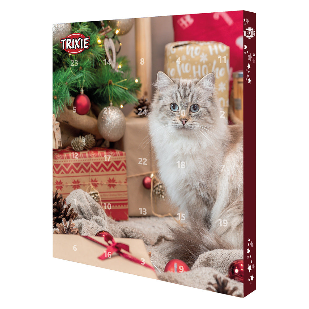 Calendário com Surpresas de Natal para Gatos