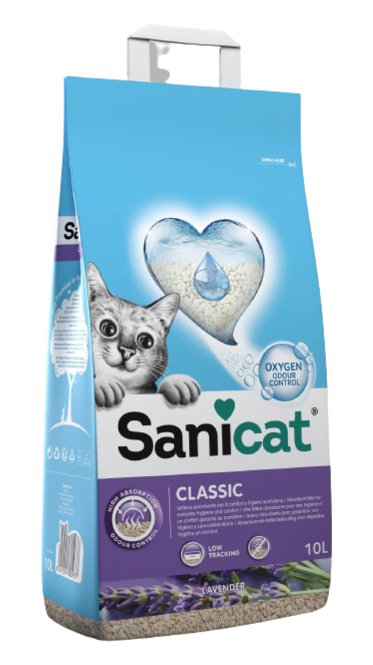 Areia "Sanicat" Classic Lavanda