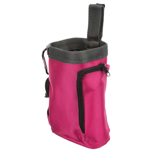 Bolsa "BAGGY" 2em1 para snacks COR-DE-ROSA