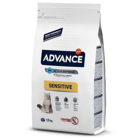 Ração Advance Gato Adulto Sensitive Salmão