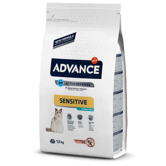 Ração Advance Gato Esterilizado Sensitive Salmão