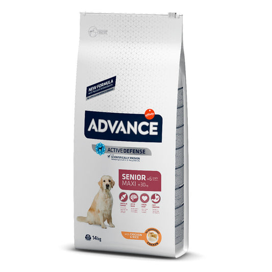 Ração Advance Cão "SENIOR MAXI" FRANGO 14KG